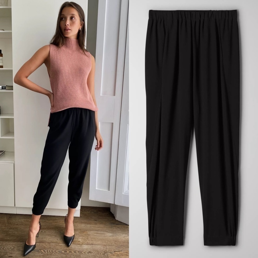ARITZIA Babaton Black Slim-fit Tuxedo Dexter Pants size 2